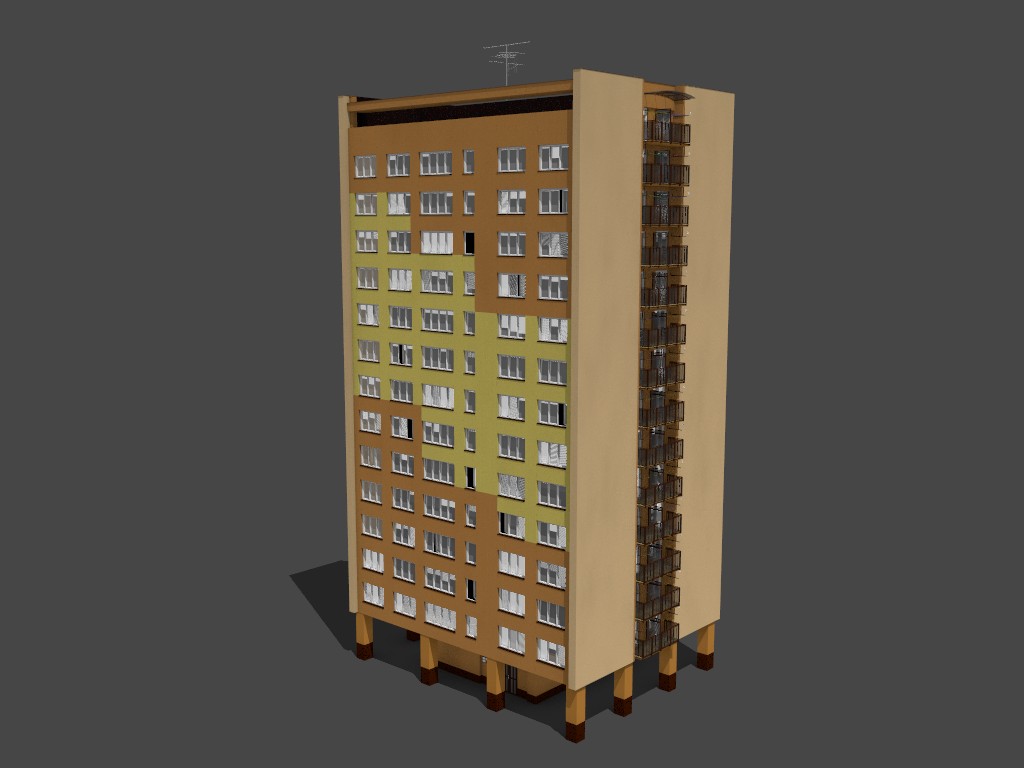 block of flats preview image 1
